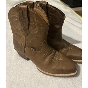 Justin Boots Chellie Western Tan Women's Size 9B Style: GY9510